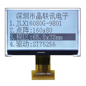 JLX16080G-9801-BN（焊接式FPC）
